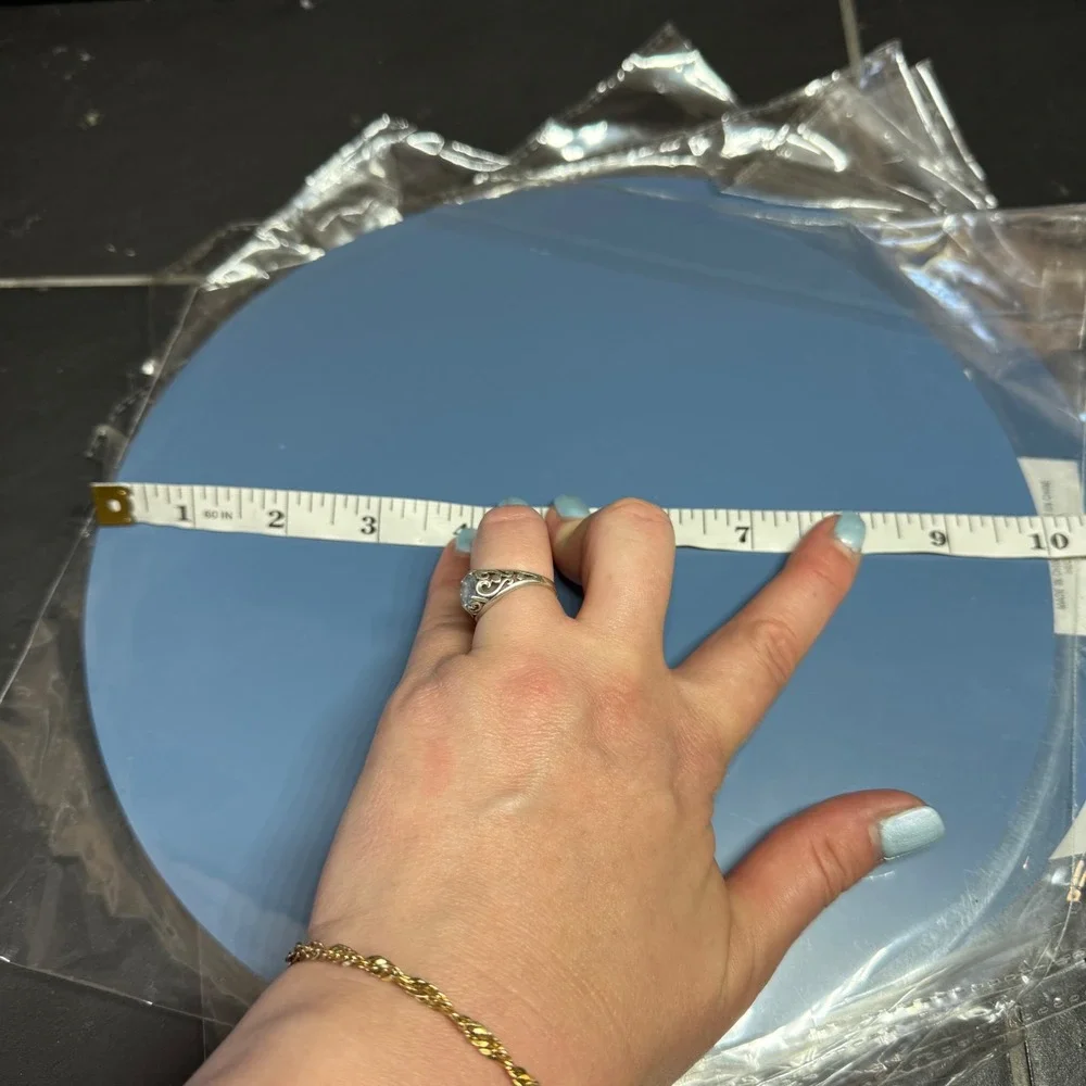 ArtMinds 10 Inch Round Beveled Glass Mirror Set of 5 Wedding Centerpiece 319993